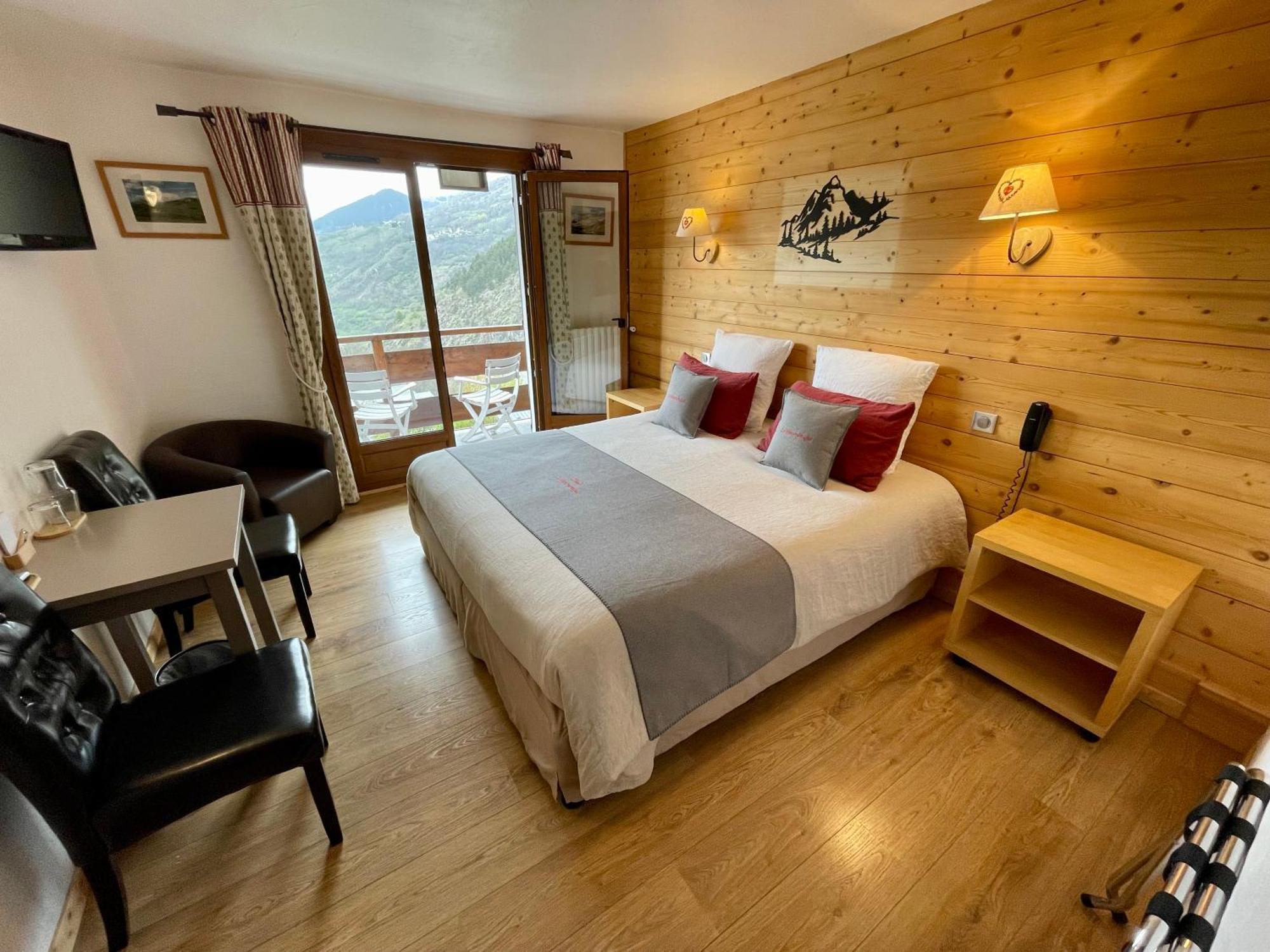 Hotel Chalet Le Panoramique Mizoen Esterno foto